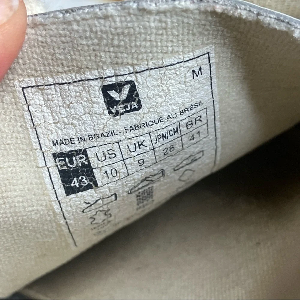 VEJA Esplar Leather Logo Sneakers